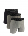 Under Armour - Ua Performance Tech - Solid 6" 3Pk - Bokserid - XXXL