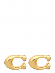 Coach Accessories - Coach Signature C Stud Earrings - Needid - ONE SIZE