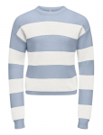 Kids Only - Kogfranca Life Short L/S Stripe Knt Noos - Pulloverid - 158-164