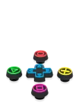 Crocs - Game Controller 5 Pack - Jalatsitarvikud - ONE SIZE