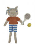 OYOY MINI - Polly Cat Tennis Doll - Pehmed loomad - 32.5X18.3X5.3CM