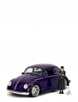 Jada Toys - Jada Toys Wednesday Volkswagen Beetle Car 1:24 - M&auml;ngukomplektid - ONE SIZE