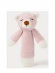Teddykompaniet - Diinglisar, Rattle, Teddybear, Dusty Pink - K&otilde;ristid - 14 CM