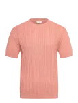 Lindbergh - Knitted S/S O-Neck Tee - L&uuml;hikeste varrukatega - XL