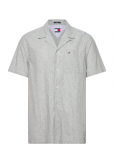 Tommy Jeans - Tjm Linen Blend Camp Ss Ext - Linased s&auml;rgid - M