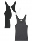 Calvin Klein - Scoop Neck Cotton Tank 3Pk - Topid - XL