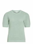 Vila - Vidalo O-Neck S/S Knit Top - Noos - Džemprid - XXL