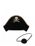 Mimi & Lula - Pirate Hat And Eye Pad - Tegelaskujude kost&uuml;&uuml;mid - ONE SIZE