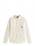 Tommy Hilfiger - Brushed Oxf Crest Pocket Shirt - Oxfordi s&auml;rgid - XXXL