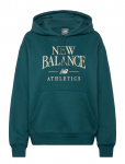 New Balance - Linear Heritage Fleece Hoodie - Spordi kapuutsiga pusad - XS