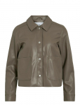 Vila - Vihellium Short Jacket - Noos - Nahk - 40