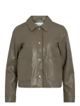 Vila - Vihellium Short Jacket - Noos - Nahk - 40