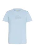 Kaffe - Kajean T-Shirt - L&uuml;hikeste varrukatega - XS