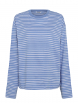 Monki - Long-Sleeved Cotton T-Shirt - Pikkade varrukatega - S