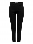 JDY - Jdymoon Hw Skinny Jeans Black Dnm Noos - Kitsad - XL x 34