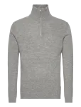Lindbergh - Lambswool Half Zip Knit Oversize Collar - Poolpika lukuga džemprid - XL