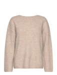 Vila - Viretta O-Neck L/S Knit Bow Top/Ln - Džemprid - XXL