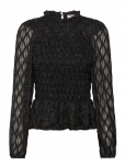 Vero Moda - Awnolita Ls High Neck Smock Top - Pikkade varrukatega - S