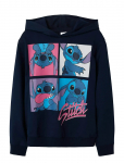 Name It - Nkfinga Stitch Nreg Swea Wh Bru Noos Wdi - Kapuutsiga pusad - 116