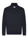 Lindbergh - Shawl Collar Rib Knit - K&otilde;rge kaelusega - XL