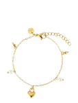 By Jolima - Heart Locker Mix Bracelet - K&auml;eketid - ONE SIZE