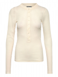 Polo Ralph Lauren - Ribbed Cotton Henley Shirt - Pikkade varrukatega - S
