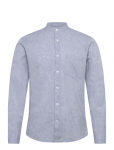 Lindbergh - Linen/Cotton Shirt L/S - Vabaaja s&auml;rgid - XXL