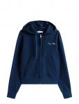Tommy Hilfiger - Script Reg Pique Zip-Up Hoodie - Kapuutsiga pusad - XXS