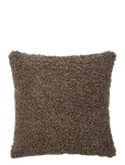 House Nordic - Juni - Cushion, Boucl&eacute;, Dark Grey, 45X45 Cm - Padjad - 45X45CM
