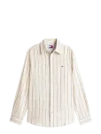 Tommy Jeans - Tjm Reg Linen Mx Strp Shirt Ext - Vabaaja s&auml;rgid - XS