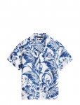 Tommy Hilfiger - Linen Floral Aop Ss Rf 1/2 - L&uuml;hikeste varrukatega s&auml;rgid - XL