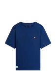 Tommy Hilfiger - Tommy Flag Elevated Tee - L&uuml;hikeste varrukatega - XXL