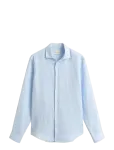 Gant - Reg Linen Shirt - Linased s&auml;rgid - XXXL