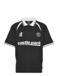 Jack & Jones - Jcoclub Ribbed Football Polo Ss - Spordi l&uuml;hikeste varrukatega polos&auml;rgid - S