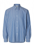 Selected - Slhrlxben Stripe Ls Shirt - Triibulised s&auml;rgid - XL