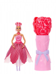 Barbie - Petal Pop Scented Fashion Doll With Rose Dress, Reveal Accessories Like Bunny & More - Nukud - ONE SIZE