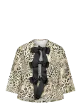 Stella Nova - Crispy Peplum Bow Blouse - L&uuml;hikeste varrukatega - 38