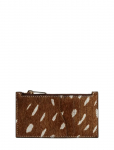 ATP Atelier - Moscosi Cannella Printed Cerbiatto Pony/Vacchetta - Kaarditaskud - ONE SIZE
