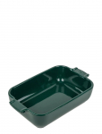 Peugeot - Appolia Rektangul&aelig;rt Ovnfad 22 Cm Gr&oslash;n - Ahjuvormid - 22 CM