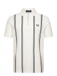 Fred Perry - Vertical Stripe Polo - L&uuml;hikeste varrukatega - XXL