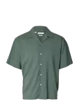 Selected - Slhrlxair Mix Ss Shirt - Vabaaja s&auml;rgid - S