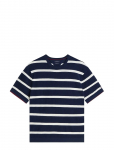 Tommy Hilfiger - Dc Knitted Tee Txtre Breton Strp - L&uuml;hikeste varrukatega - S