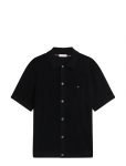Tommy Hilfiger - Pointelle Structure Ss Shirt - L&uuml;hikeste varrukatega s&auml;rgid - S