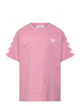 Hummel - Hmljr Archive Loose T-Shirt S/S - L&uuml;hikeste varrukatega - 104