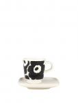 Marimekko Home - Unikko Espresso Cup+Saucer - Espressotassid - ONE SIZE
