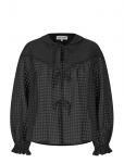 STINE GOYA - 2069 Organza, Flowy Long Sleeve Top - Pikkade varrukatega - S