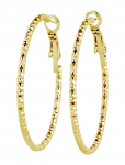 Timi Of Sweden - Sansa - Organic Hoop Earrings Stainless Steel - R&otilde;ngad - ONE SIZE