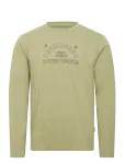 Blend - Bhlandon L/S Logo Tee - Pikkade varrukatega - M