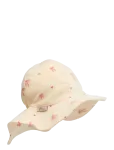 Cam Cam Copenhagen - Lou Sun Hat, 56 Cm - Gots - Gold Flower - P&auml;ikesem&uuml;tsid - 68