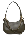 Lauren Ralph Lauren - Leather Medium Marcy Zip Shoulder Bag - Rihmaga kotid - ONE SIZE
